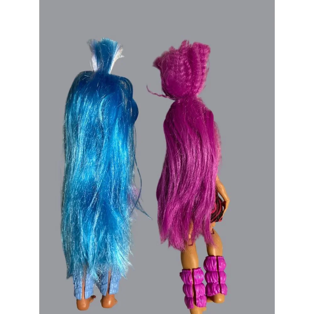 Mattel Cave club dolls Roaralai and Tella Dolls